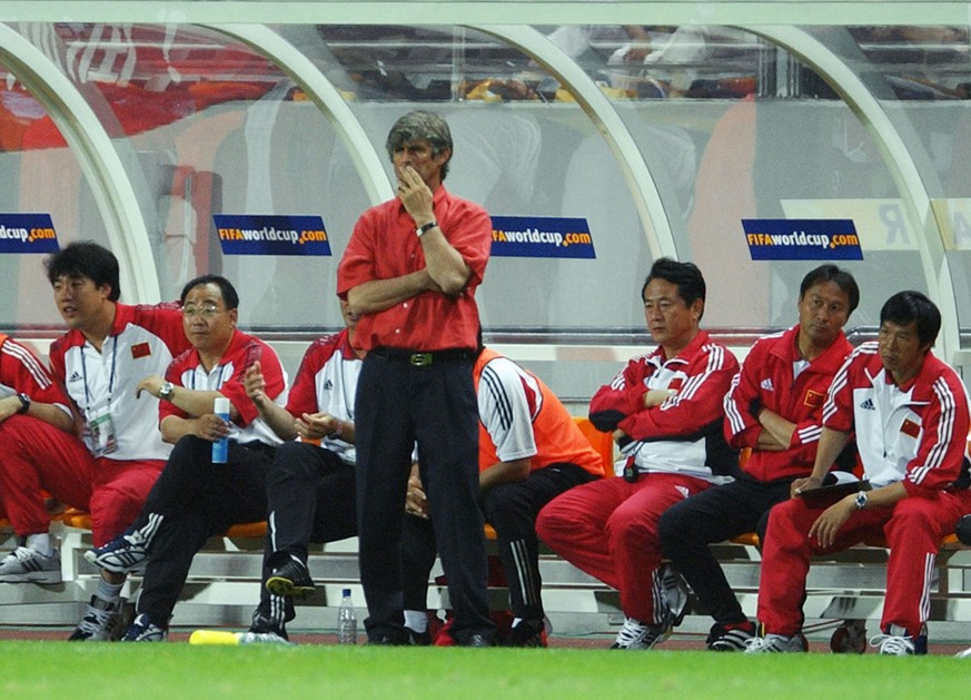 Bora – oder eben «Milu» – Milutinovic als Trainer von China bei der WM 2002.