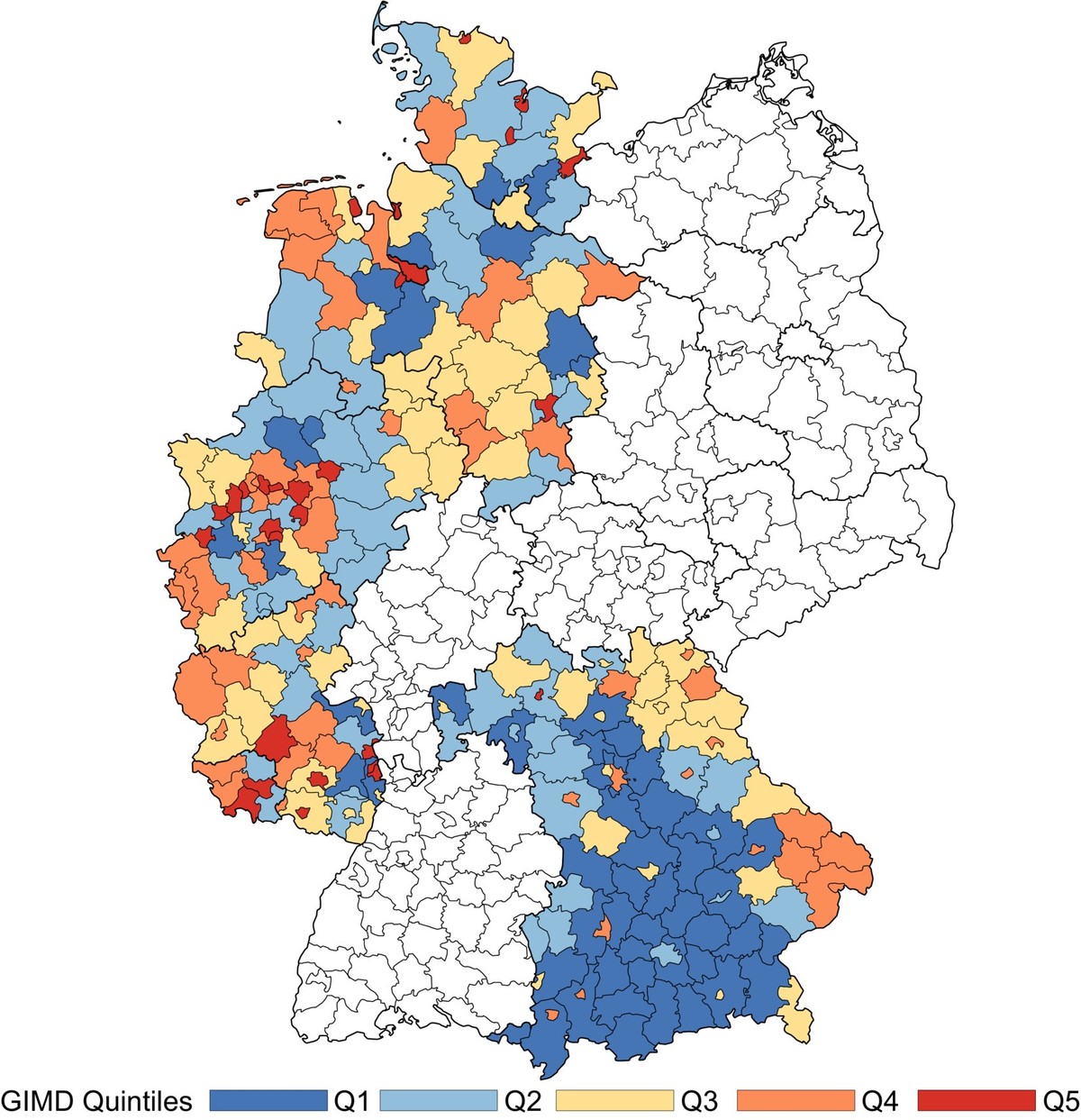 Sozioökonomische Deprivation Deutschland.