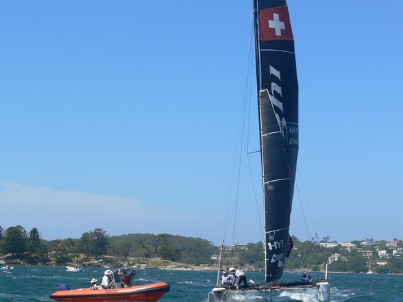 Extreme Sailing Series Sydney Australien Alinghi
