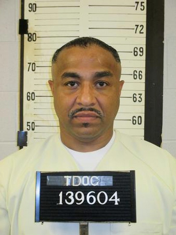 This Tennessee Department of Correction photo shows inmate Tony Carruthers. (Tennessee Department of Correction via AP)
Execution Tennessee