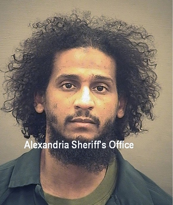 FILE - In this photo provided by the Alexandria Sheriff&#039;s Office is El Shafee Elsheikh who is in custody at the Alexandria Adult Detention Center, Wednesday, Oct. 7, 2020, in Alexandria, Va. The  ...