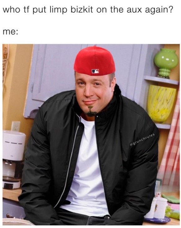 Kevin James King of Queens Meme