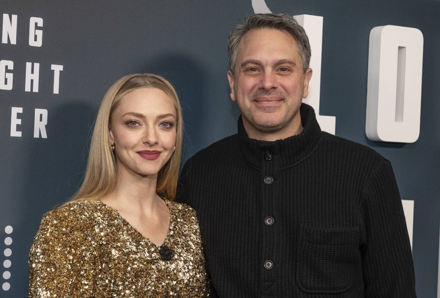 NY: Premiere for Long Bright River by Peacock Amanda Seyfried and Thomas Sadoski attend premiere for Long Bright River by Peacock at Metrograph in New York on March 5, 2025. New York New York United S ...