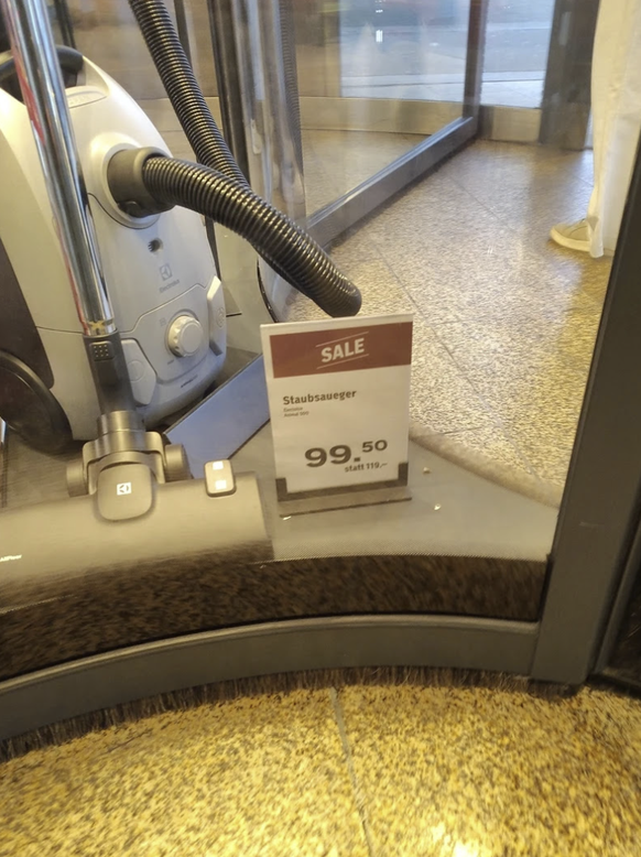 Die lustigsten Fails der Woche: Staubsauger