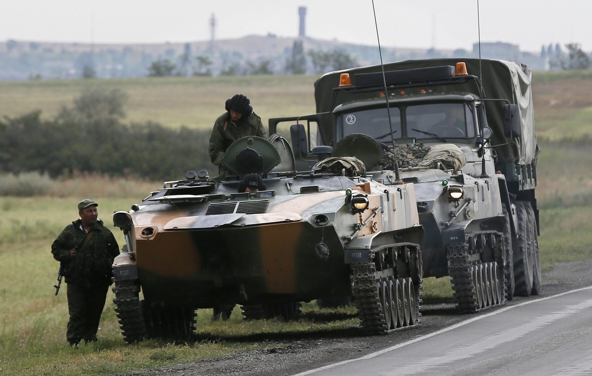Russische Truppen 30 Kilometer von der ukrainischen Grenze entfernt