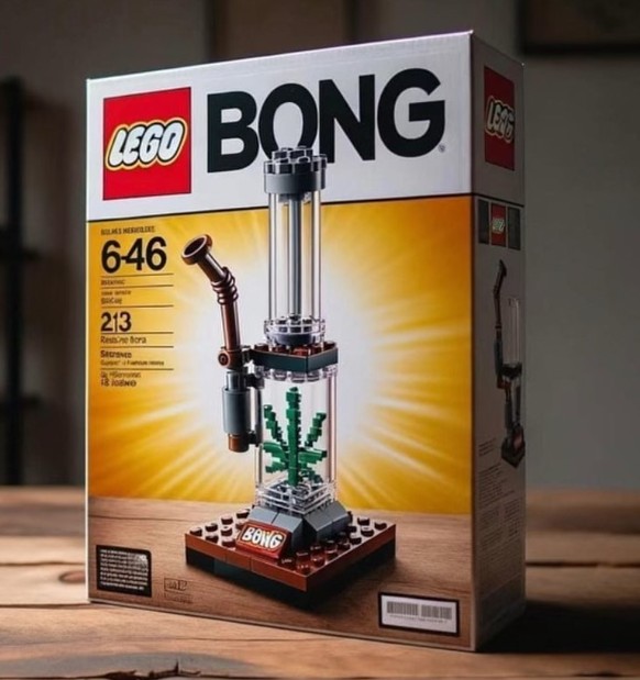 KI-Lego-Set Bong