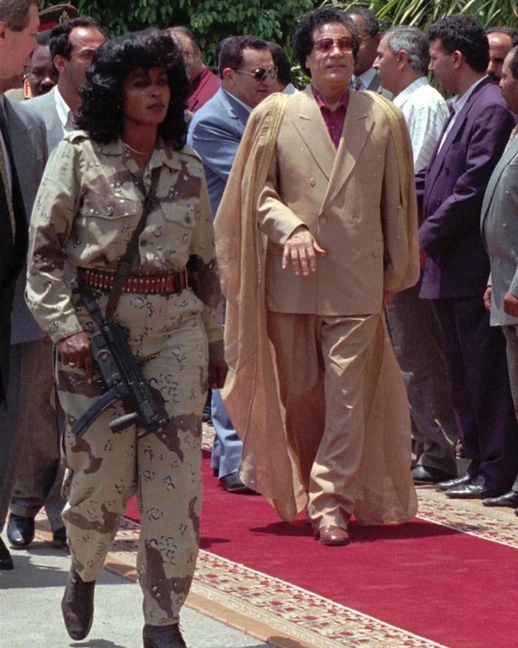 Amazonian Guard Gaddafi