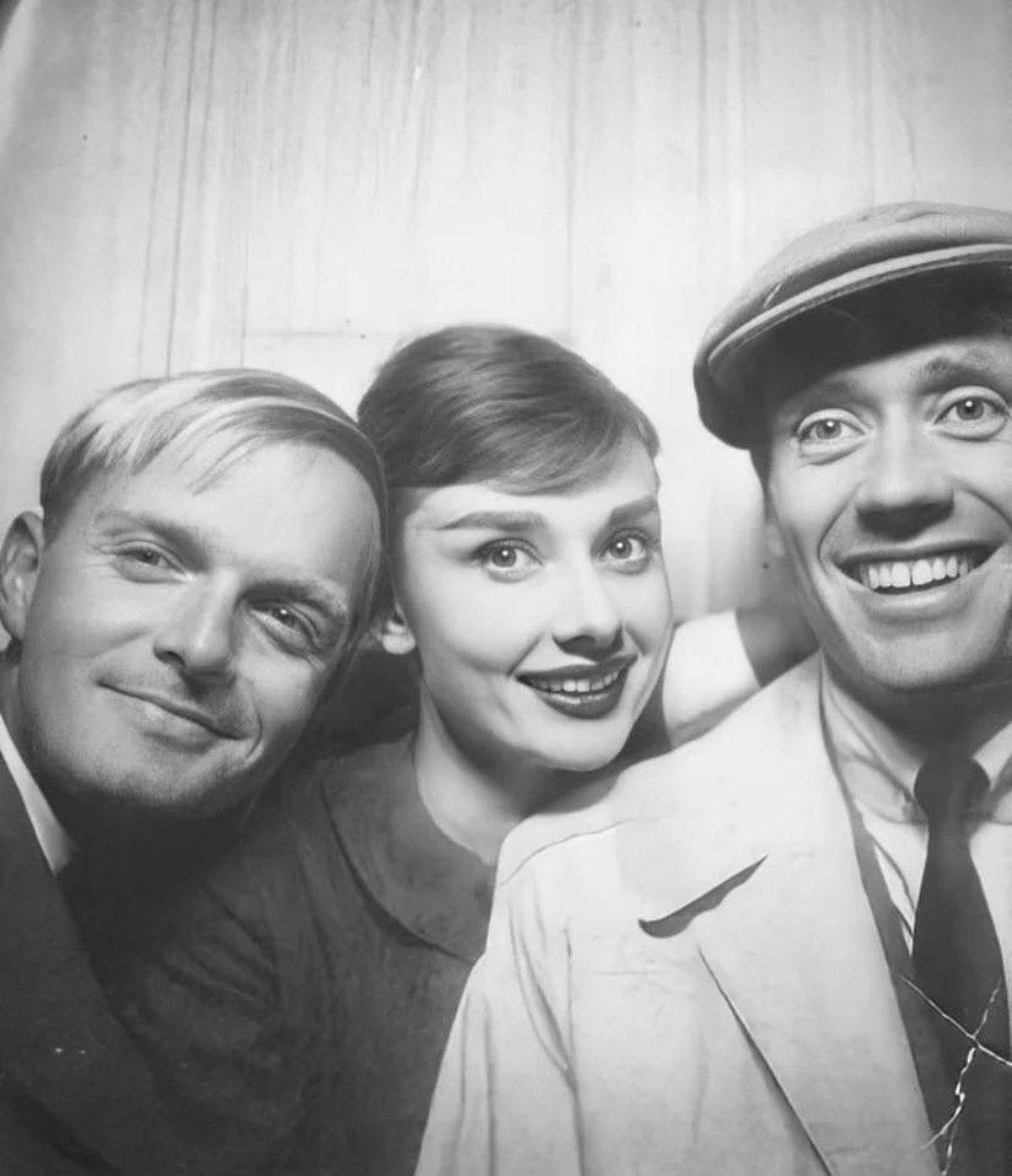 These photobooth frames of Mel Ferrer, Audrey Hepburn, and Truman Capote were taken in New York in 1957
In 1957, Richard Avedon accepted a friendly challenge from his editorial colleagues at Esquire m ...