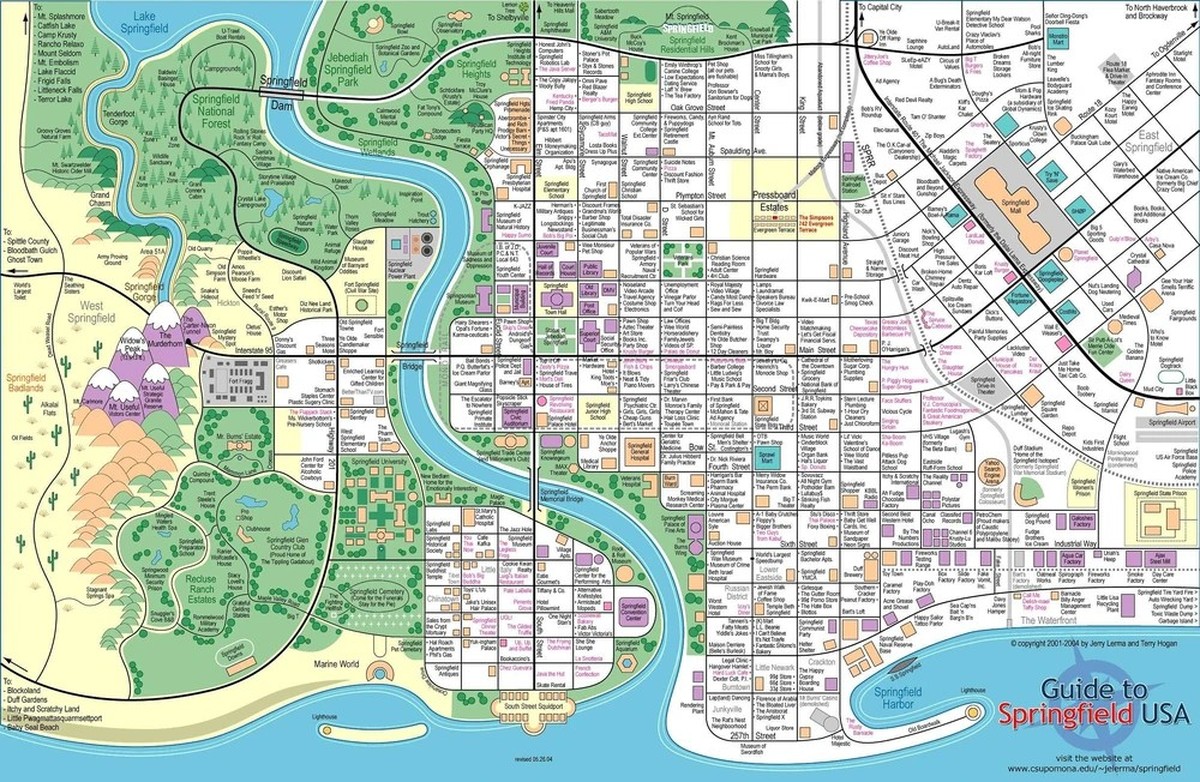 Stadtplan des Simpsons-Springfield
https://simpsons.fandom.com/wiki/The_Simpsons_Springfield_Map?file=The_Simpsons_Springfield_Map.jpg