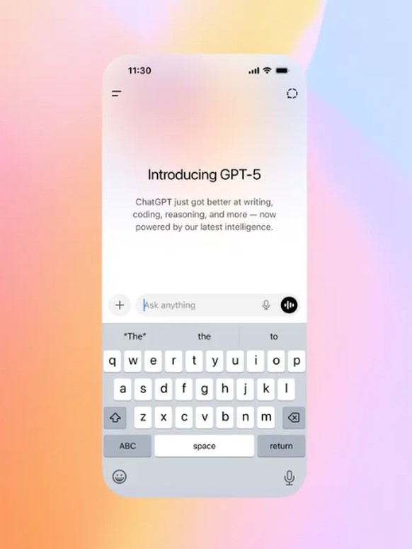 GPT-5 soll laut OpenAI in allen Funktionen verbessert worden sein.