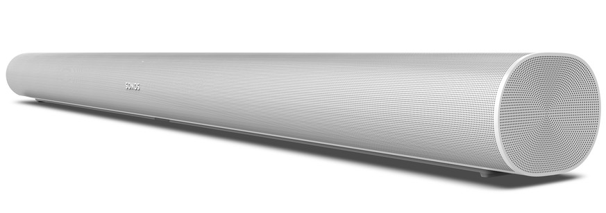 Die Soundbar Sonos Arc ist in mattem Schwarz und mattem Weiss erhältlich.