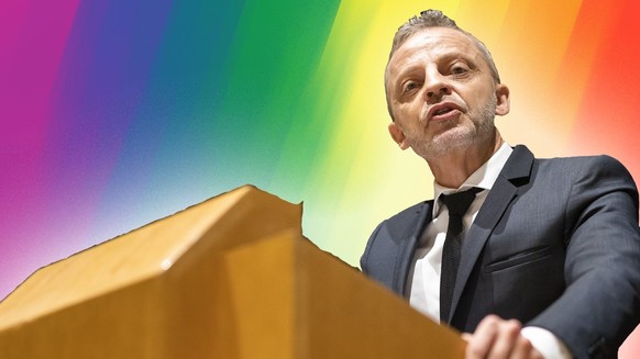 Hans-Ueli Vogt könnte bald der erste offen homosexuelle Bundesrat werden.