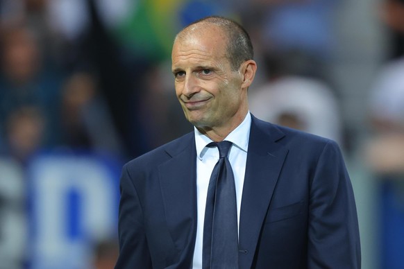 epa11348363 (FILE) - Juventus&#039;s coach Massimiliano Allegri during the Italian Serie A soccer match Atalanta BC and Juventus FC in Bergamo, Italy, 01 October 2023 (re-issued 17 May 2024). Italian  ...