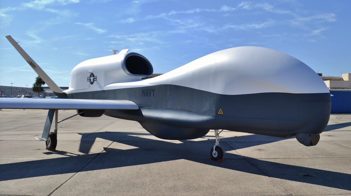 MQ-4C Triton-Überwachungsdrohne: Diese Drohnen sind im Nahen Osten im Einsatz.