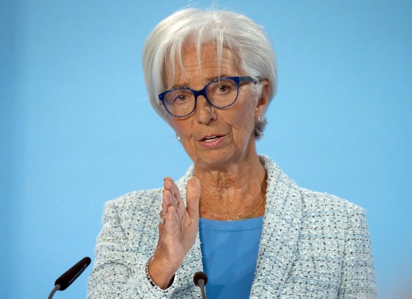 dpatopbilder - 06.06.2024, Hessen, Frankfurt/Main: Christine Lagarde, Pr