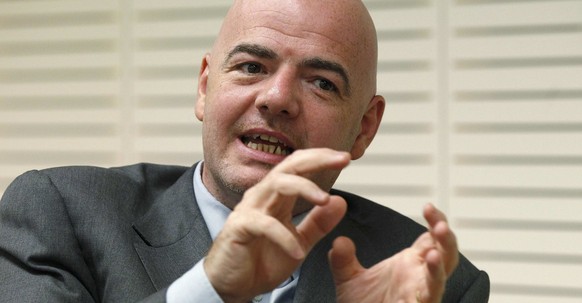 Erhält ein gutes Zeugnis von Platini: Der Schweizer Kandidat Gianni Infantino.