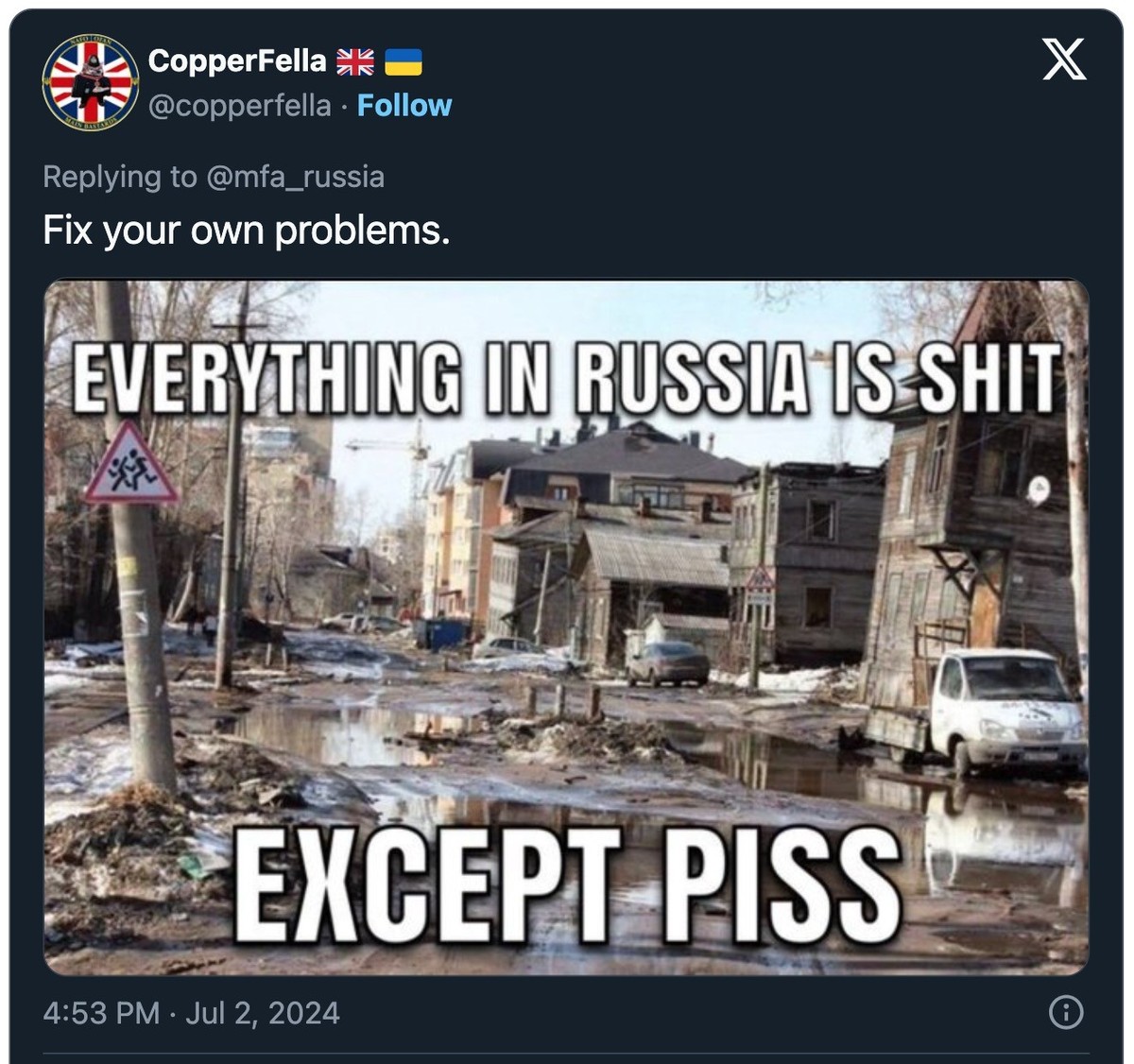 Russland-Meme