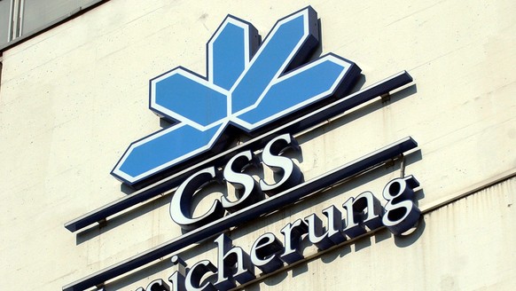 ARCHIV - Das Logo der Krankenkasse CSS am Mittwoch, 22. Oktober 2003, in Zuerich. - Der Kanton Waadt hat faelschlicherweise Spitalrechnungen bezahlt, welche eigentlich die Krankenkasse CSS haette uebe ...