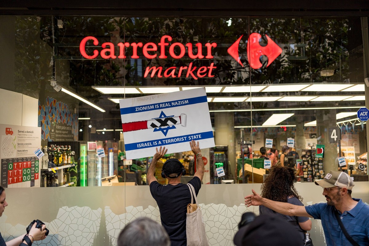 Carrefour est accusé d'entretenir des liens avec des entreprises israéliennes actives dans les colonies en Cisjordanie (image d'archives).