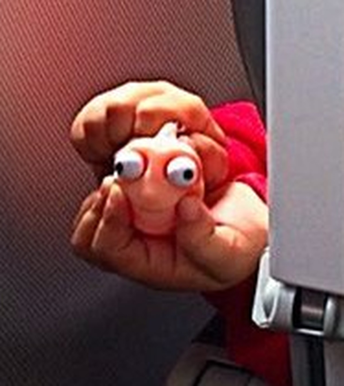 Kinder im Flugzeig