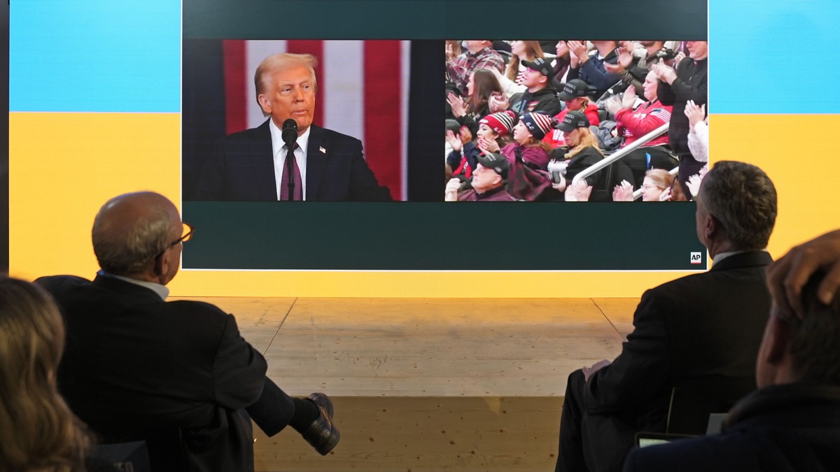 WEF 2025 in Davos Was hat Trump mit der Ukraine vor?
