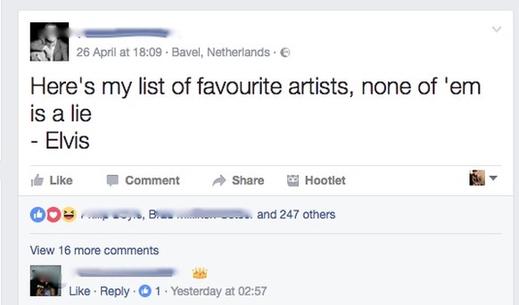 10 bands, die ich gesehen habe, eine ist eine lüge facebook meme parodien