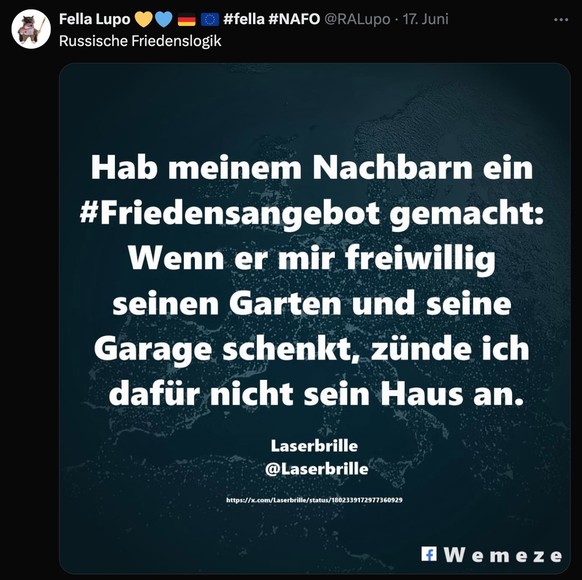 Anti-Putin-Spruch