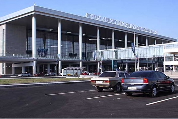 Der Flughafen von Donezk im August 2012.