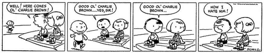 der allererste peanuts comic