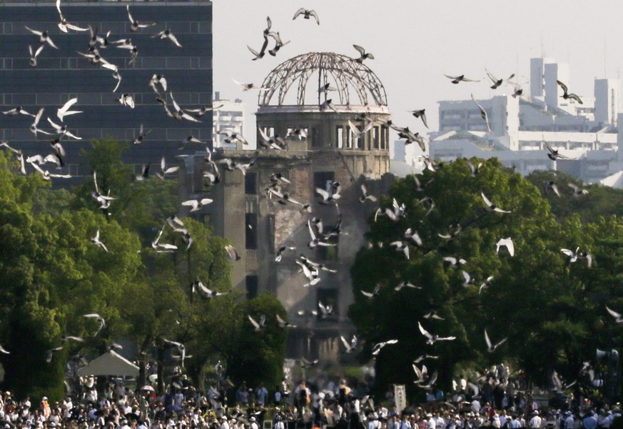 Atombomben-Mahnmal in Hiroshima.
