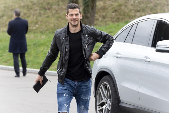 Remo Freuler beim Zusammenzug der Fussballnationalmannschaft im Hotel Atlantis, am Montag, 18. Maerz 2019, in Zuerich.(KEYSTONE/Melanie Duchene)