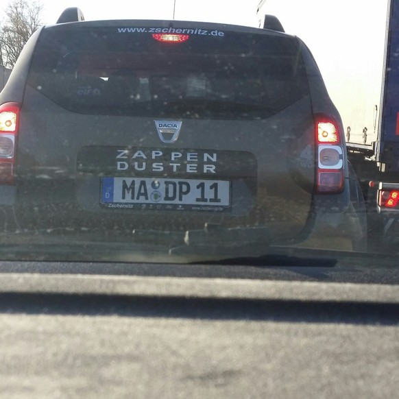 German humour: Zappen Duster