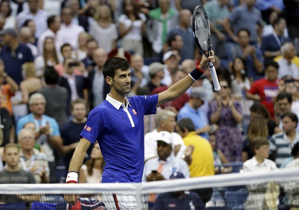 Am Sonntag wird Djokovic gegen Federer spielen.