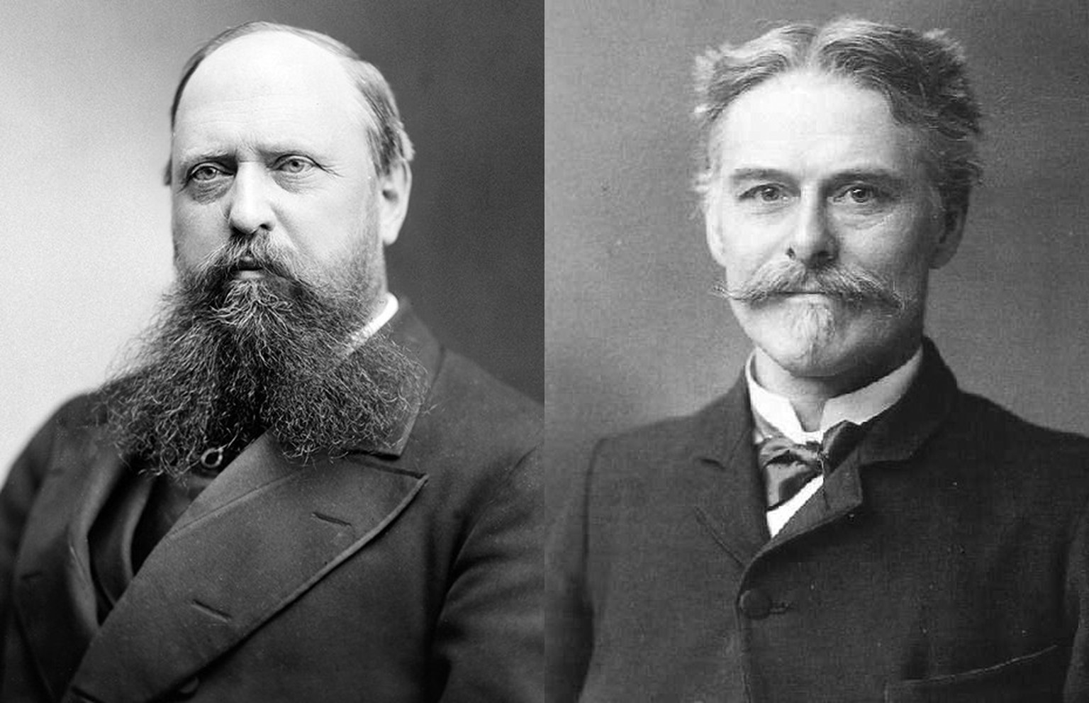 Othniel Marsh und Edward Drinker Cope