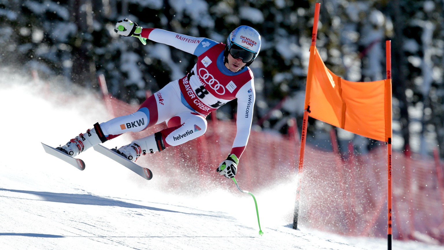 Carlo Janka fuhr an diesem Wochenende zwei Mal in die Top 10. &nbsp;