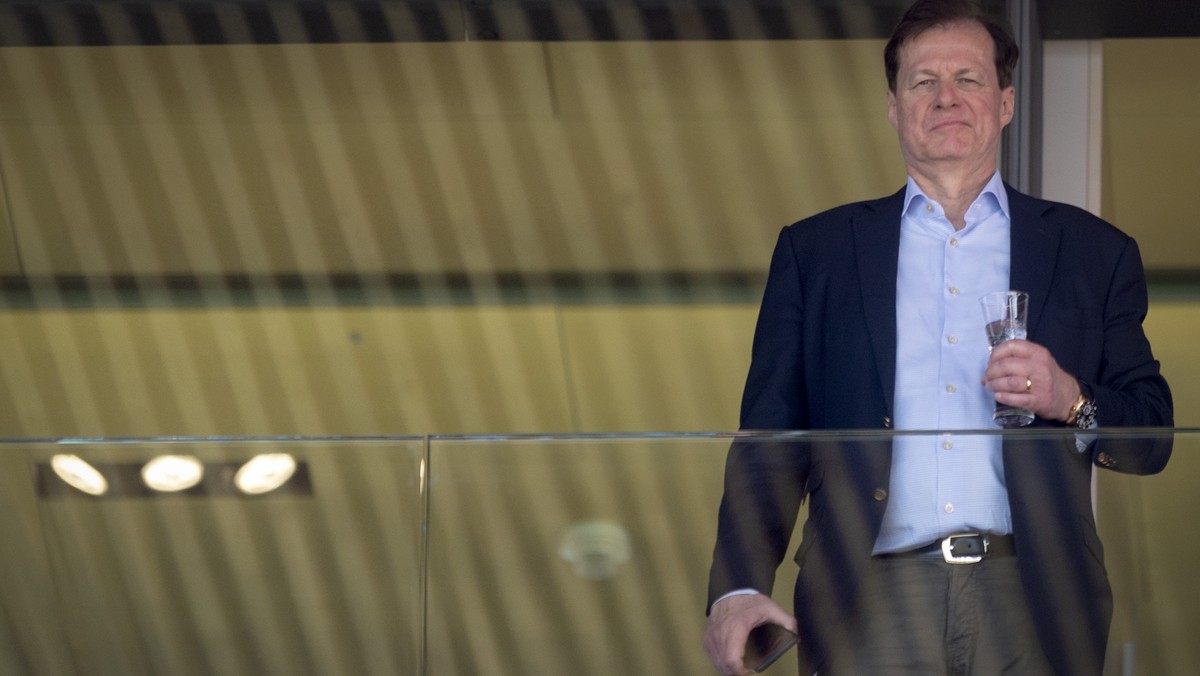 ARCHIV -- ZUM RUECKTRITT VON GC PRAESIDENT STEPHAN RIETIKER AM MITTWOCH, 5. JUNI 2019, STELLEN WIR IHNEN FOLGENDES BILDMATERIAL ZUR VERFUEGUNG -- Grasshoppers neue Praesident Stephan Rietiker beim Fus ...