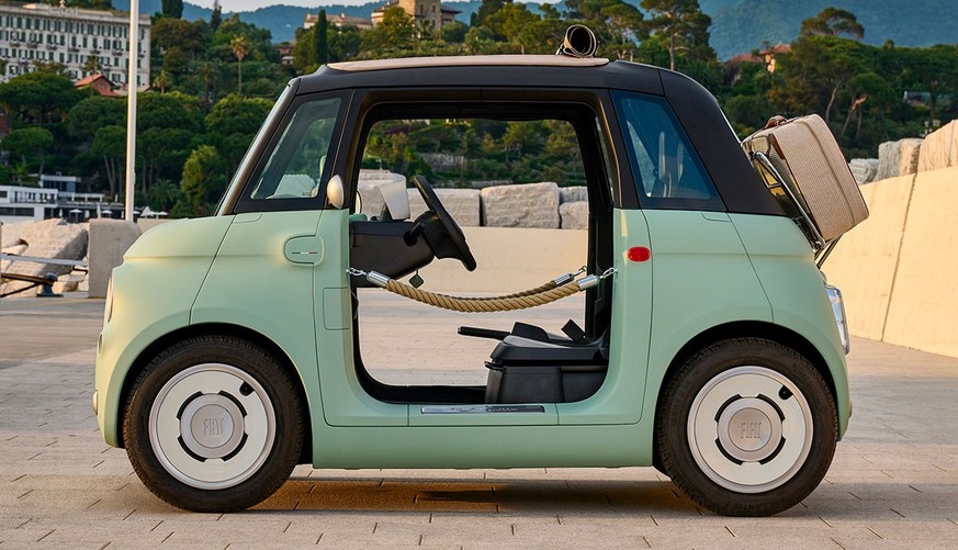The open Topolino.