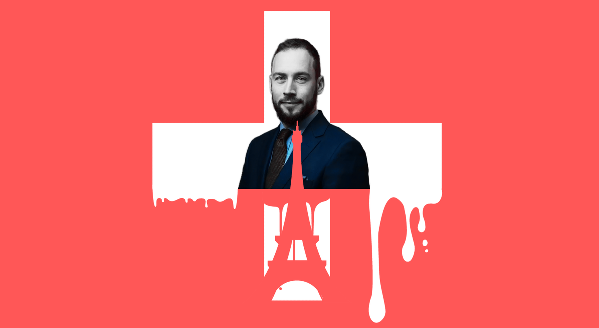 Le Français Damien Rieu, prolifique militant d'extrême droite, frappe souvent fort, mais à côté.