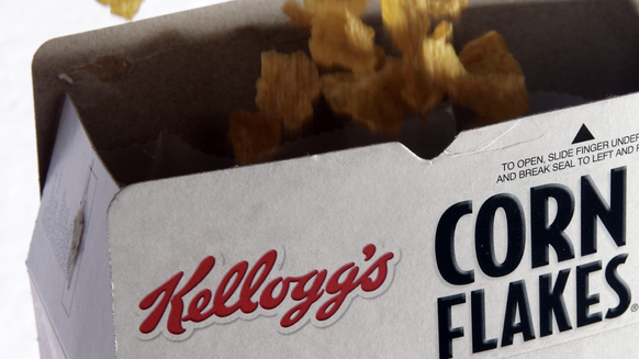 Kellogg&#039;s Cornflakes Verpackung