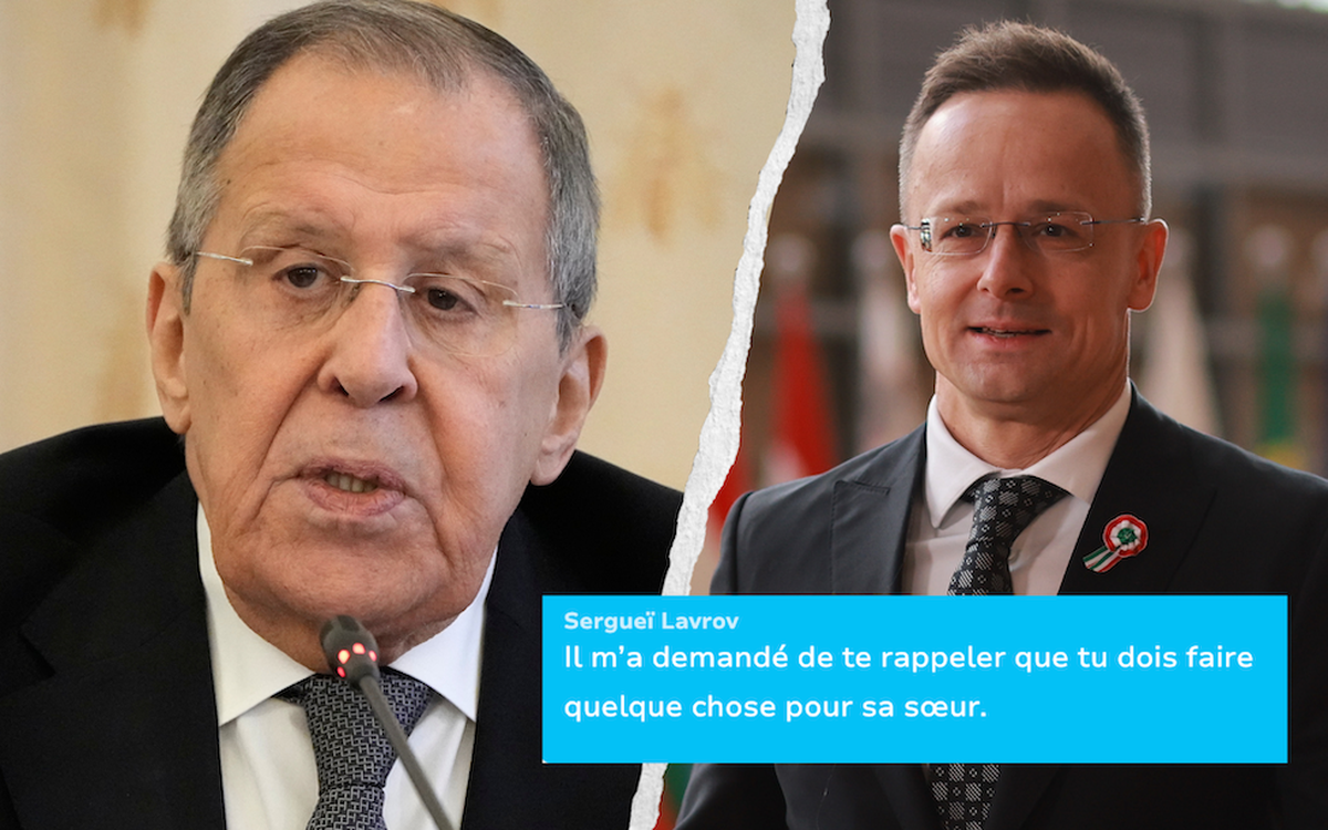 Sergueï Lavrov et Peter Szijjarto.