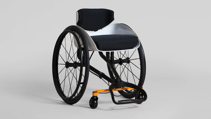 Mit seinem Rollstuhl hat Reto Togni einen Design-Preis gewonnen.