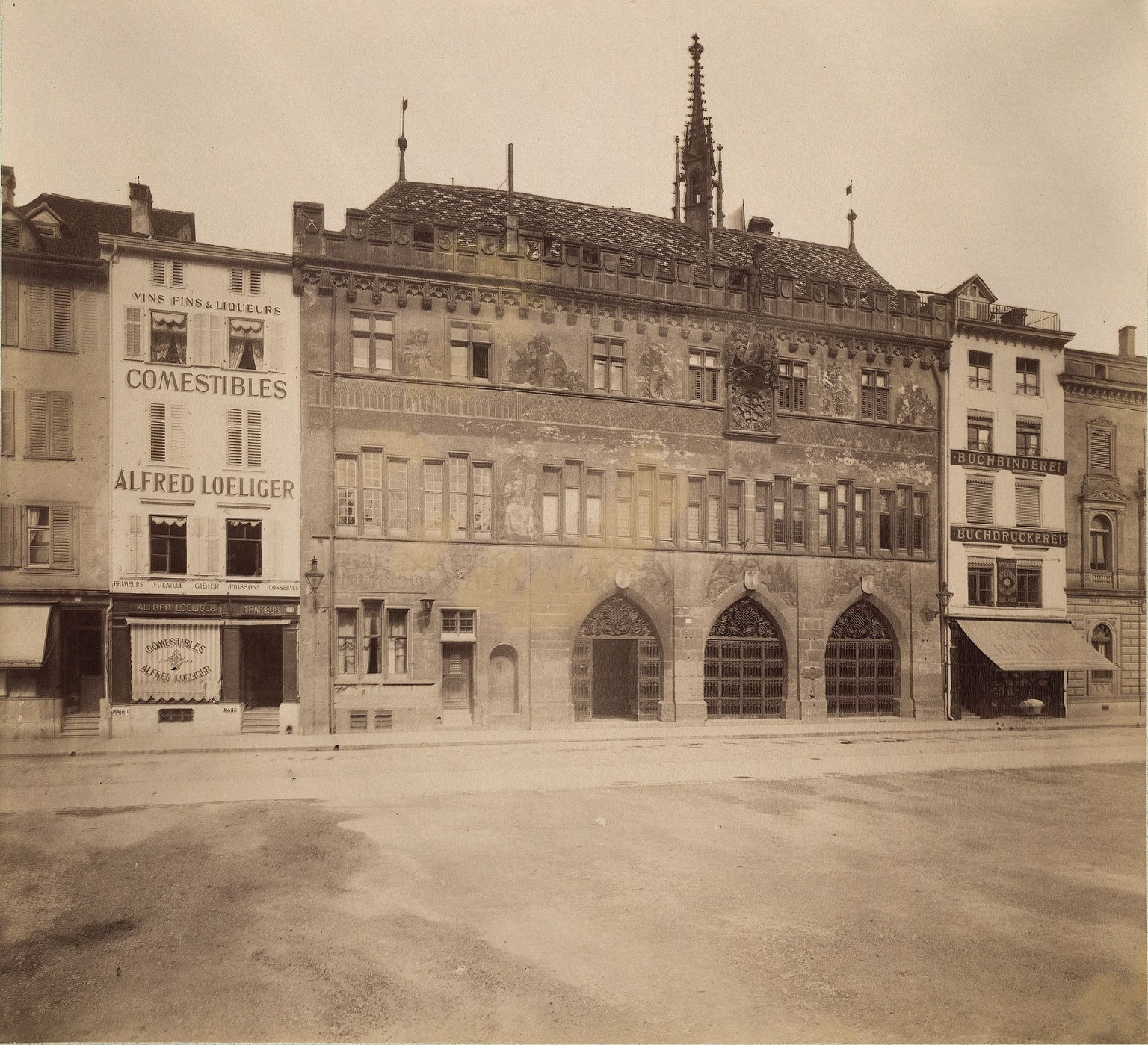 Das Rathaus auf einer undatierten Aufnahme.