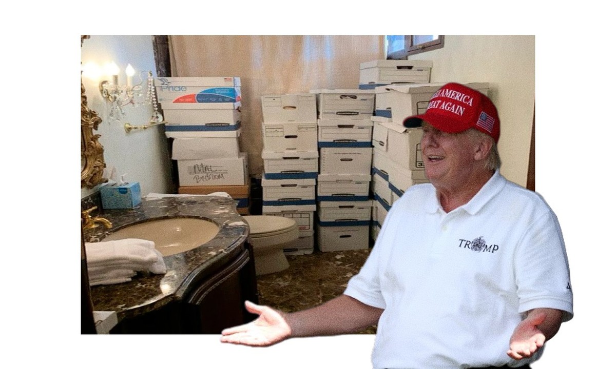 Trump planquait des documents confidentiels dans les WC