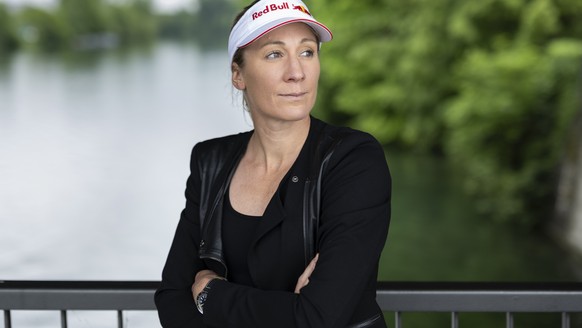 Portrait von Daniela Ryf, Schweizer Triathletin aus Solothurn, am Dienstag, 21. Mai 2024 in Solothurn. Daniela Ryf ist fuenffache Ironman-Weltmeisterin, insbesamt hat sie 12 Triathlon WM-Titel ueber v ...