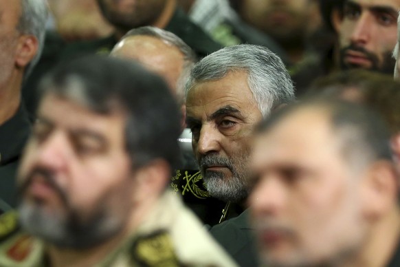 Mit General Soleimani zeigte sich zuletzt auch ein iranischer Spezialist für Auslandseinsätze an der Front im Irak.