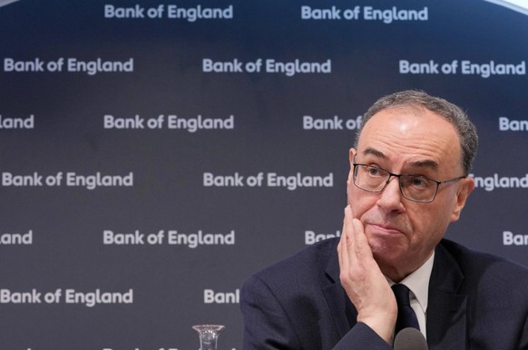 Andrew Bailey, Gouverneur der Bank of England, warnt vor den Risiken, die vom Schattenbankensektor ausgehen.