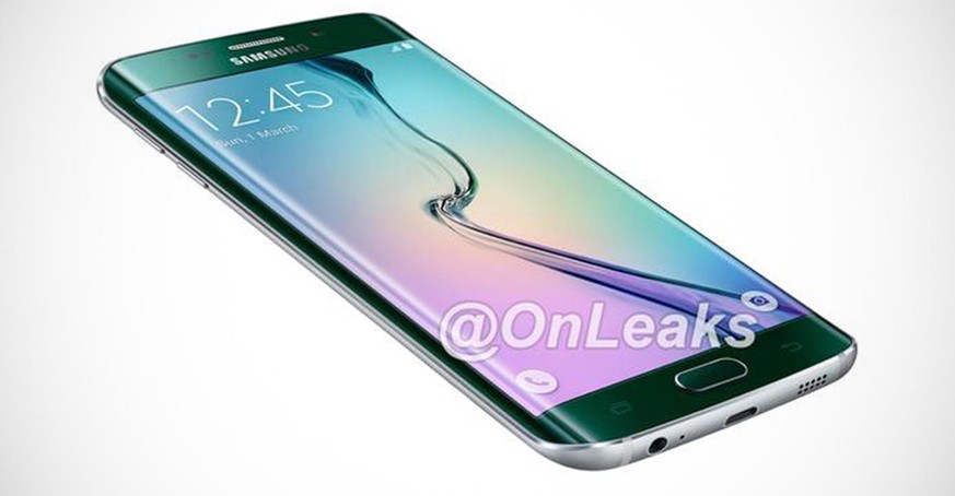 So könnte das Samsung Galaxy S6 Edge Plus aussehen.