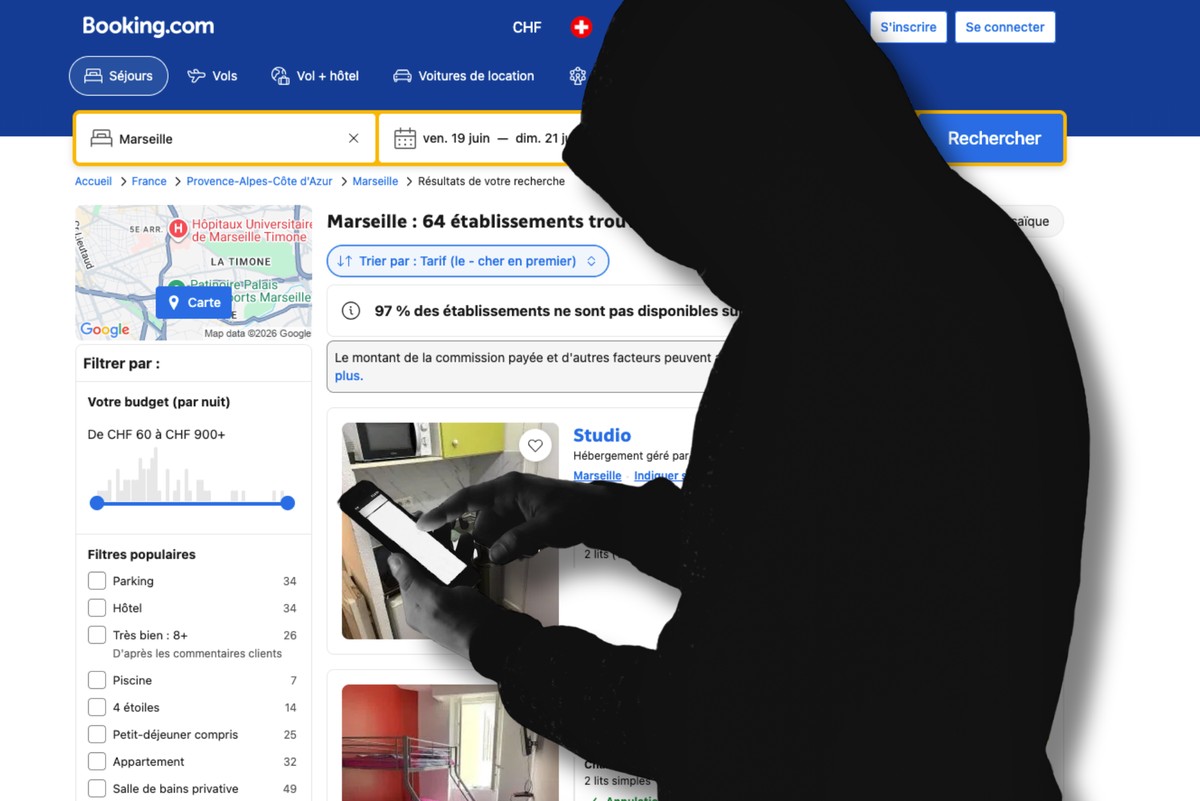 Après le vol de données booking.com, une arnaque sévit en Suisse