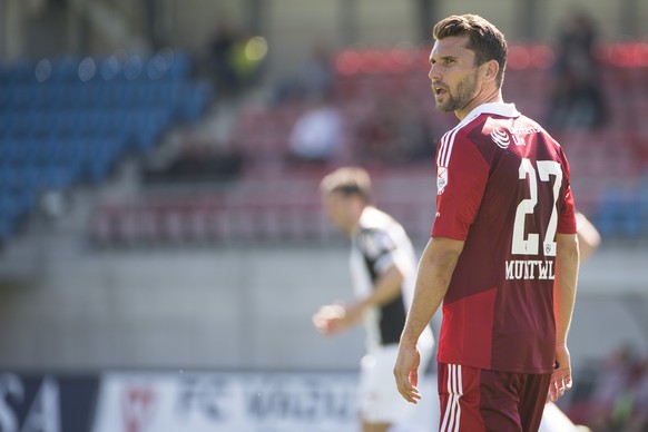 19.04.2015; Vaduz; Fussball Super League - FC Vaduz - FC Aarau; Philipp Muntwiler (Vaduz) (Michael Zanghellini/freshfocus)