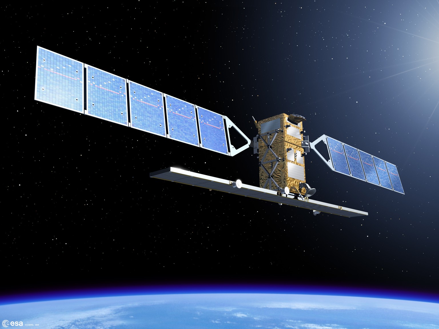 Noch nie dagewesene Genauigkeit: «Sentinel»-Satellit.